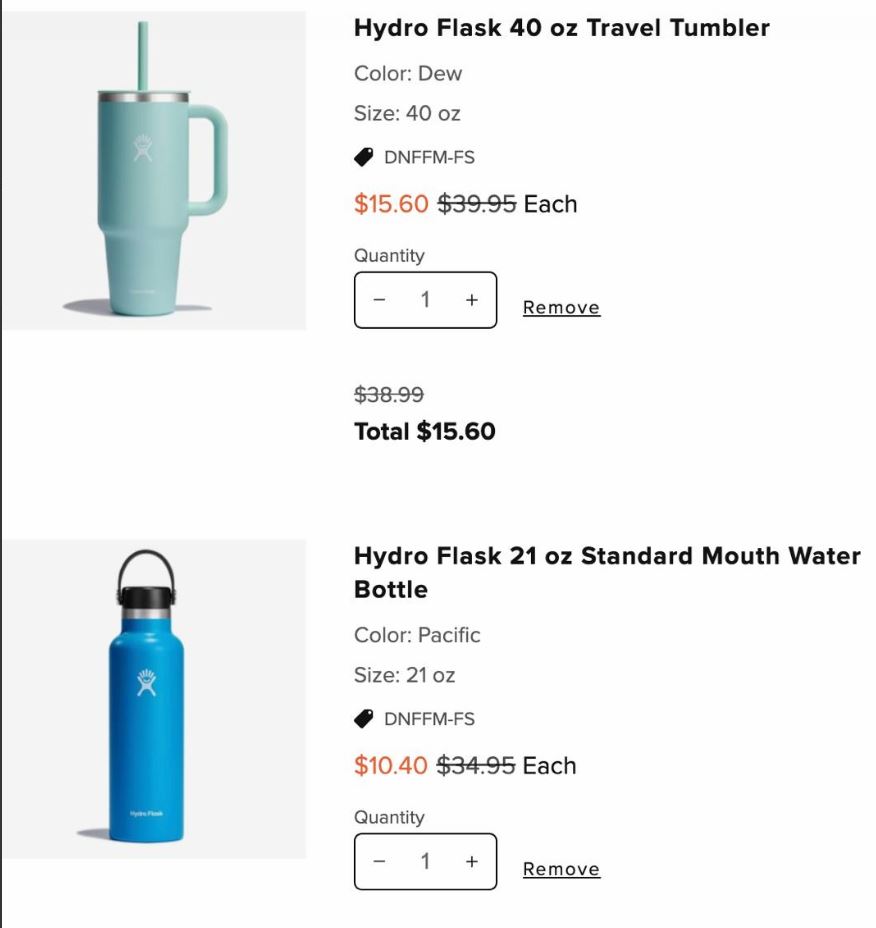 HUGE HYDRO FLASK DISCOUNTS